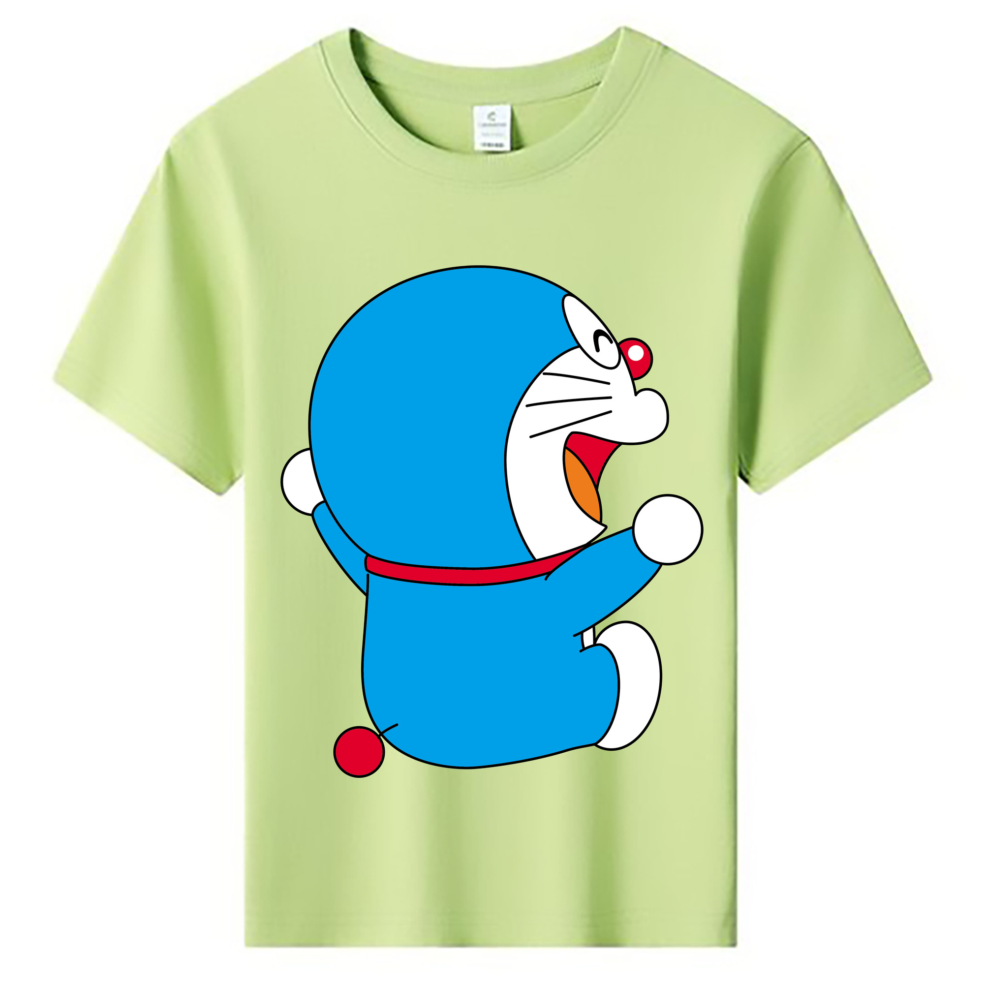 （画像用） ドラえもん Doraemon 綿100％キッズTシャツ（フロントプリント）